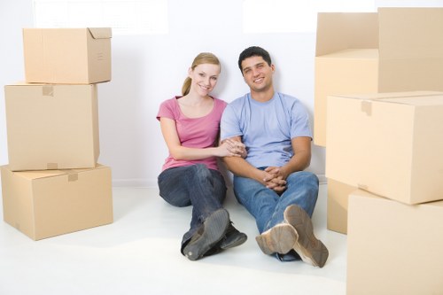 Professional man and van service in London focused on safety and insurance
