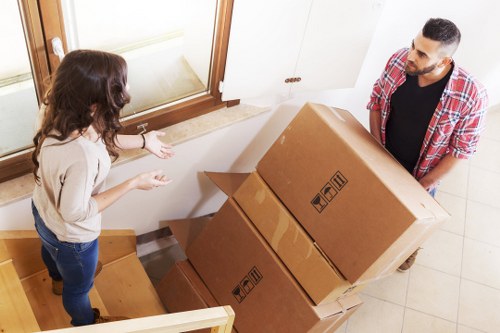 Local office movers handling access challenges in central London