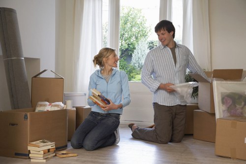 Van service supporting office deliveries in London