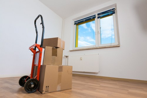Careful loading and transport for removals in London
